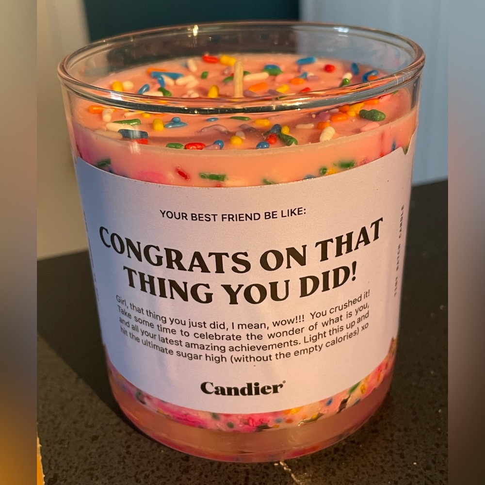 Candier “Congrats On That Thing You Did!”